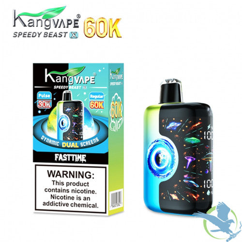 Kangvape Speedy Beast X 60K Puffs 20ML Disposable Device With Dynamic Dual Screens - Display of 5