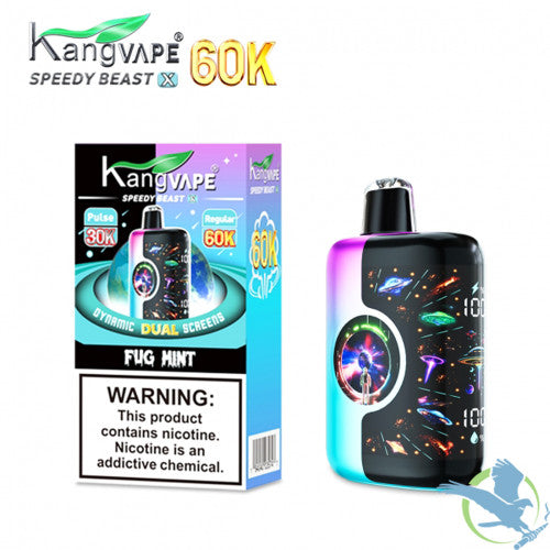 Kangvape Speedy Beast X 60K Puffs 20ML Disposable Device With Dynamic Dual Screens - Display of 5