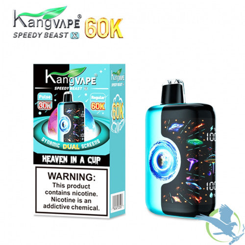Kangvape Speedy Beast X 60K Puffs 20ML Disposable Device With Dynamic Dual Screens - Display of 5