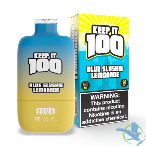 Keep It 100 20ML 20K Puffs Disposable Device With Adjustable Airflow & Digital Screen - Display of 5