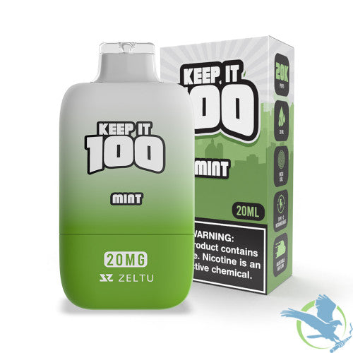 Keep It 100 20ML 20K Puffs Disposable Device With Adjustable Airflow & Digital Screen - Display of 5