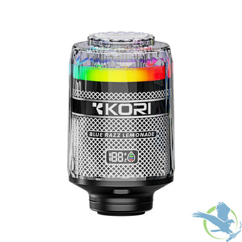 Kori 120K Puffs 60ML Disposable Hookah Vape Head With RGB Light & LED Screen - Display of 4