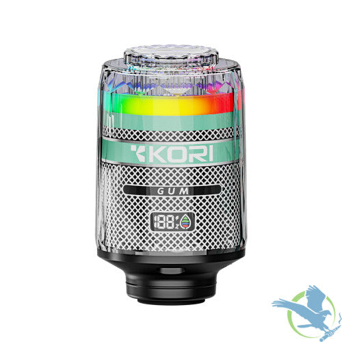 Kori 120K Puffs 60ML Disposable Hookah Vape Head With RGB Light & LED Screen - Display of 4