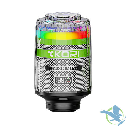 Kori 120K Puffs 60ML Disposable Hookah Vape Head With RGB Light & LED Screen - Display of 4