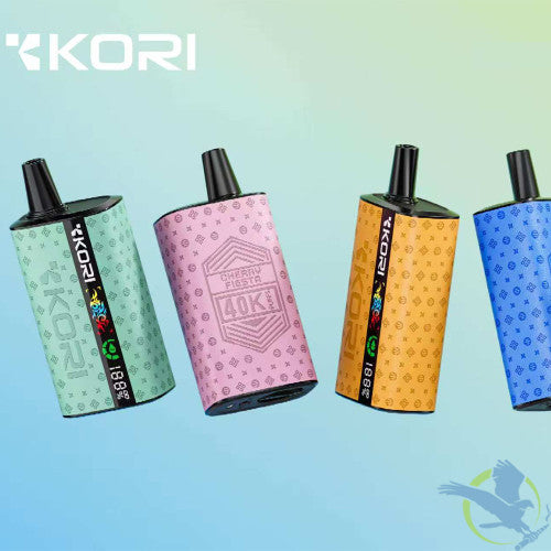 Kori Pocket Hookah 40K Puffs 45ML Disposable Device With Digital Tube Screen - Display of 5