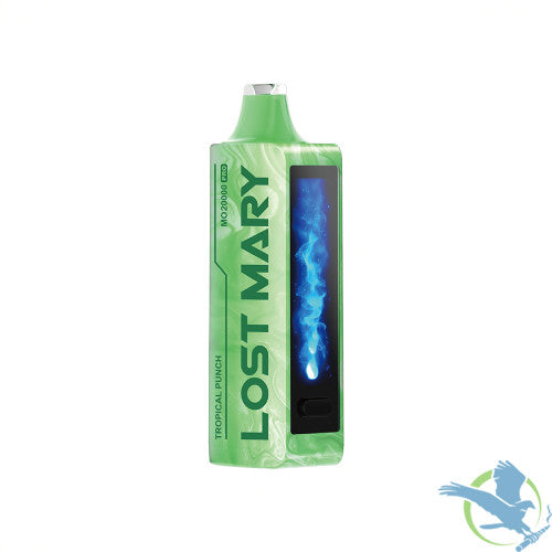 LOST MARY MO20000 Pro 18ML 20K Puffs Disposable Pod Device With Dual Mesh Coil & Mega HD Animation Screen - Display of 5