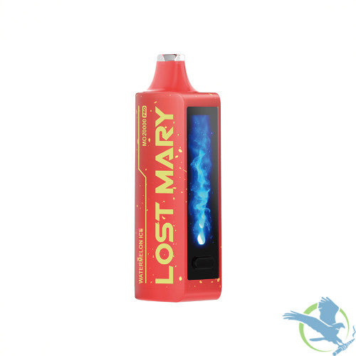 LOST MARY MO20000 Pro 18ML 20K Puffs Disposable Pod Device With Dual Mesh Coil & Mega HD Animation Screen - Display of 5
