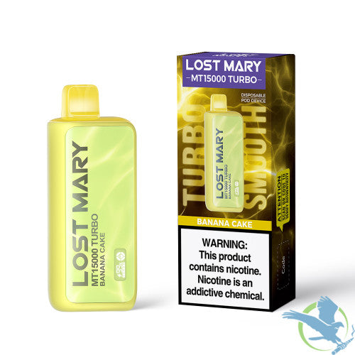 LOST MARY MT15000 Turbo 16ML 15K Puffs Disposable Pod Device With Dual Mesh Coil & Digital Screen - Display of 5