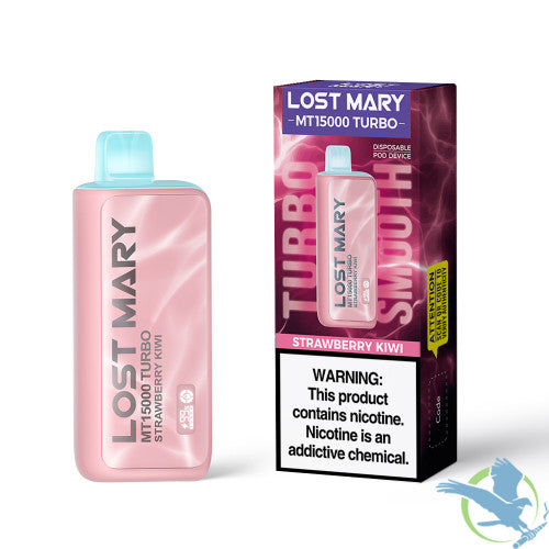 LOST MARY MT15000 Turbo 16ML 15K Puffs Disposable Pod Device With Dual Mesh Coil & Digital Screen - Display of 5