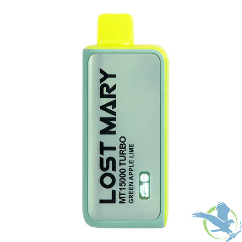 LOST MARY MT15000 Turbo 16ML 15K Puffs Disposable Pod Device With Dual Mesh Coil & Digital Screen - Display of 5