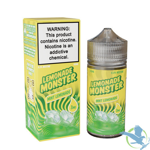 Lemonade Monster Synthetic Nicotine E-Liquid 100ML By Jam Monster