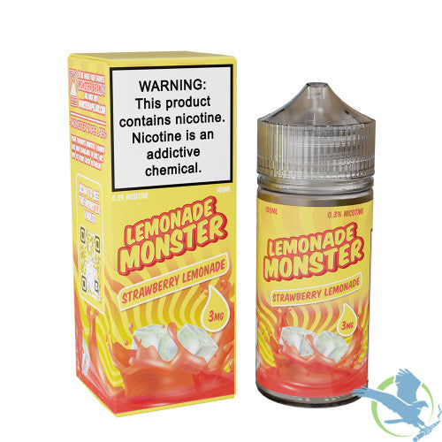 Lemonade Monster Synthetic Nicotine E-Liquid 100ML By Jam Monster