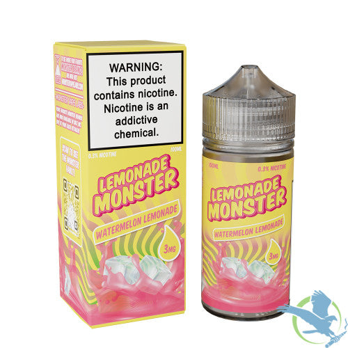 Lemonade Monster Synthetic Nicotine E-Liquid 100ML By Jam Monster