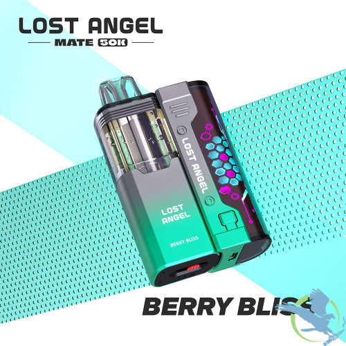 Lost Angel Mate 50K Puffs 20ML 3D Curved Screen Disposable Device & Power Bank Kit - Display of 5