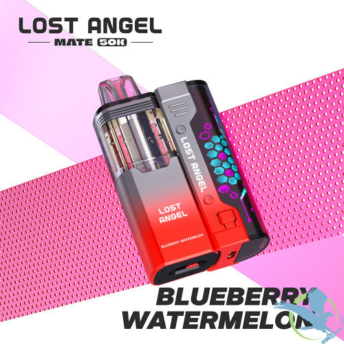 Lost Angel Mate 50K Puffs 20ML 3D Curved Screen Disposable Device & Power Bank Kit - Display of 5
