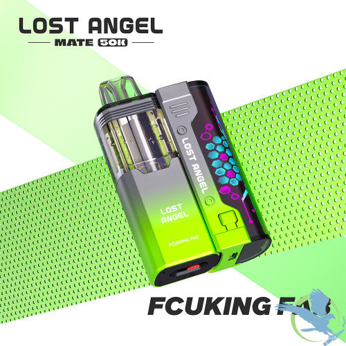 Lost Angel Mate 50K Puffs 20ML 3D Curved Screen Disposable Device & Power Bank Kit - Display of 5