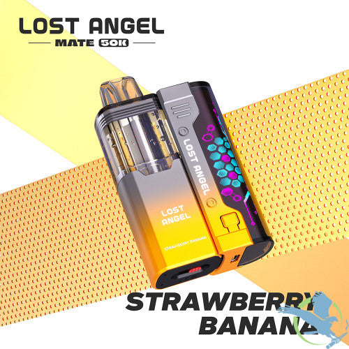 Lost Angel Mate 50K Puffs 20ML 3D Curved Screen Disposable Device & Power Bank Kit - Display of 5