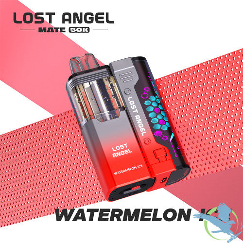 Lost Angel Mate 50K Puffs 20ML 3D Curved Screen Disposable Device & Power Bank Kit - Display of 5