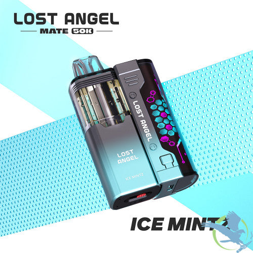 Lost Angel Mate 50K Puffs 20ML 3D Curved Screen Disposable Device & Power Bank Kit - Display of 5