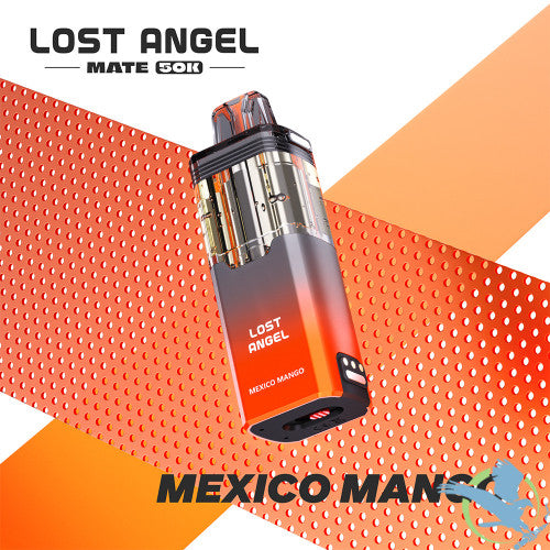 Lost Angel Mate 50K Puffs 20ML Disposable Pod Device - Display of 5