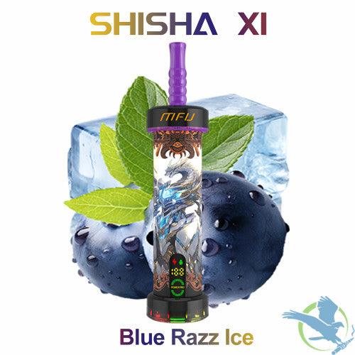 MFU Shisha X1 40K Puffs 40ML Disposable Device With Dual Mode & Color LED Screen - Display of 5