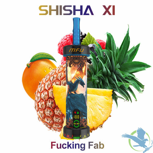 MFU Shisha X1 40K Puffs 40ML Disposable Device With Dual Mode & Color LED Screen - Display of 5