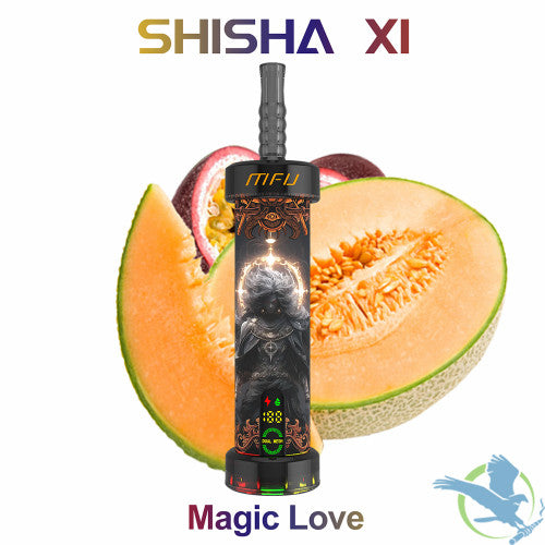 MFU Shisha X1 40K Puffs 40ML Disposable Device With Dual Mode & Color LED Screen - Display of 5