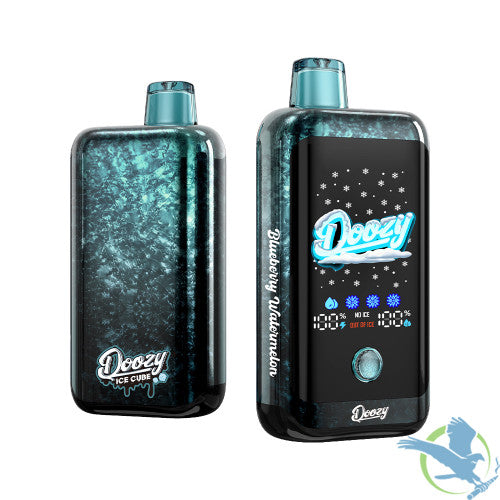 Mr Fog Doozy Ice Cube 40K Puffs 20ML Disposable Device With Adjustable Cooling & Snowflake Effects - Display of 5