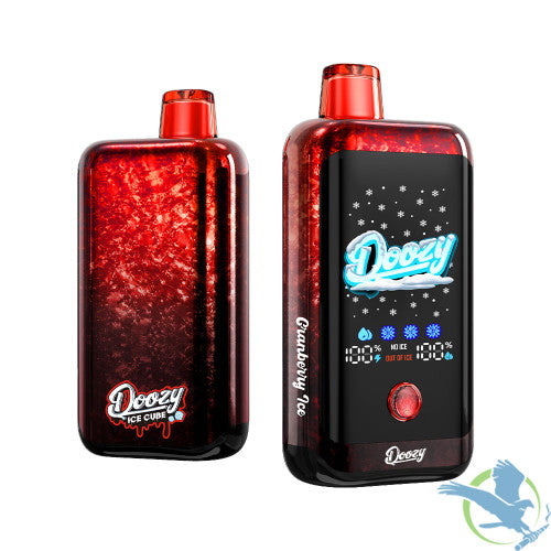 Mr Fog Doozy Ice Cube 40K Puffs 20ML Disposable Device With Adjustable Cooling & Snowflake Effects - Display of 5