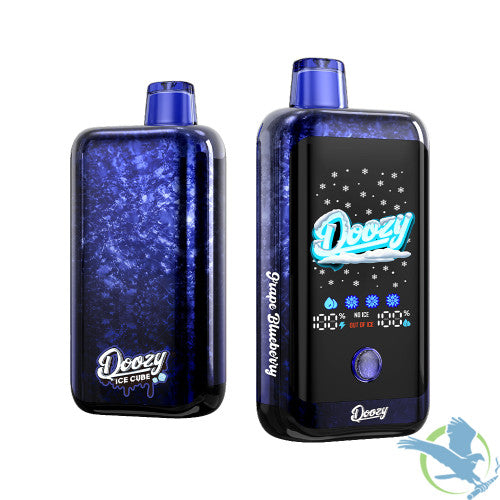 Mr Fog Doozy Ice Cube 40K Puffs 20ML Disposable Device With Adjustable Cooling & Snowflake Effects - Display of 5