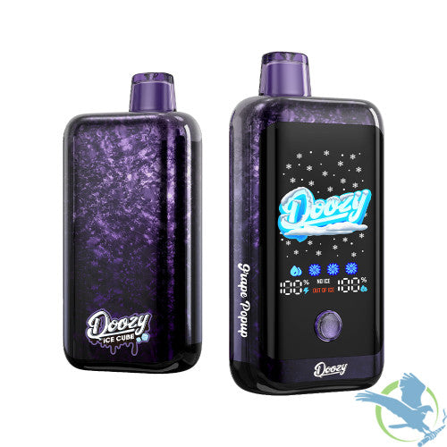 Mr Fog Doozy Ice Cube 40K Puffs 20ML Disposable Device With Adjustable Cooling & Snowflake Effects - Display of 5