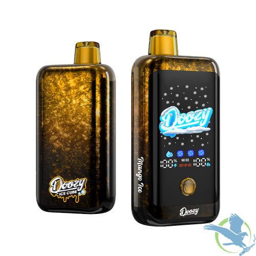 Mr Fog Doozy Ice Cube 40K Puffs 20ML Disposable Device With Adjustable Cooling & Snowflake Effects - Display of 5