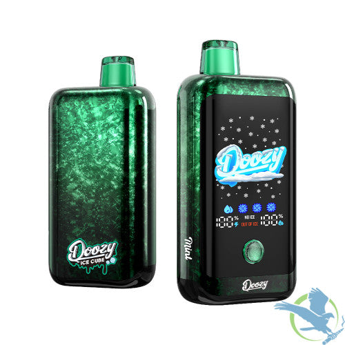 Mr Fog Doozy Ice Cube 40K Puffs 20ML Disposable Device With Adjustable Cooling & Snowflake Effects - Display of 5