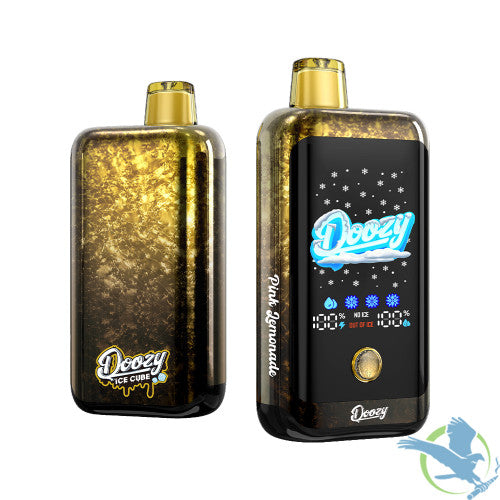 Mr Fog Doozy Ice Cube 40K Puffs 20ML Disposable Device With Adjustable Cooling & Snowflake Effects - Display of 5