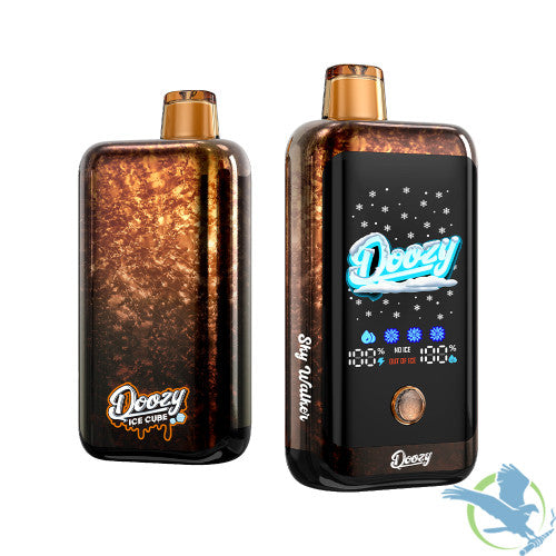 Mr Fog Doozy Ice Cube 40K Puffs 20ML Disposable Device With Adjustable Cooling & Snowflake Effects - Display of 5
