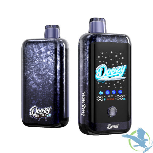 Mr Fog Doozy Ice Cube 40K Puffs 20ML Disposable Device With Adjustable Cooling & Snowflake Effects - Display of 5