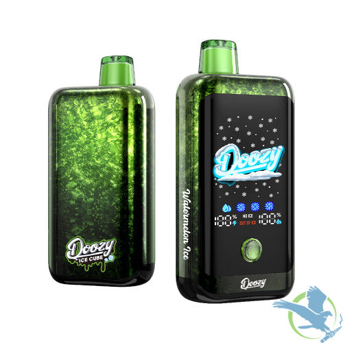 Mr Fog Doozy Ice Cube 40K Puffs 20ML Disposable Device With Adjustable Cooling & Snowflake Effects - Display of 5