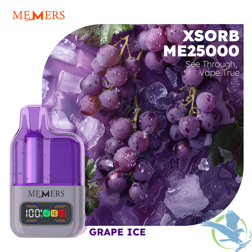 Memers XSORB ME25000 Puffs 20ML Disposable Vape Device With Power Display - Display of 5