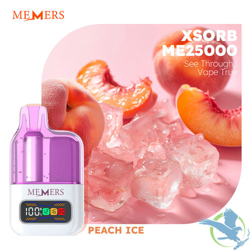 Memers XSORB ME25000 Puffs 20ML Disposable Vape Device With Power Display - Display of 5