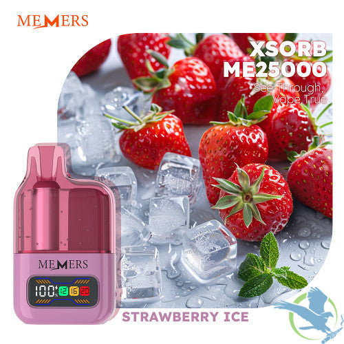 Memers XSORB ME25000 Puffs 20ML Disposable Vape Device With Power Display - Display of 5