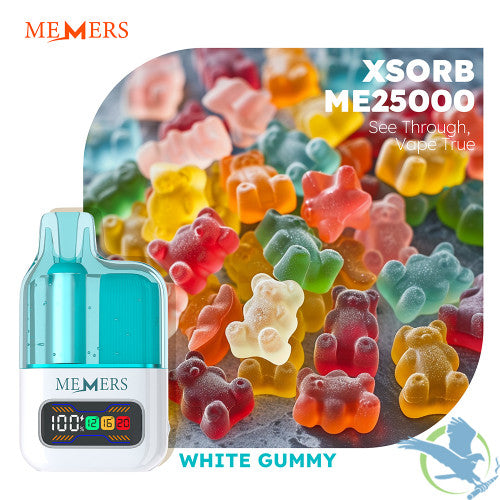 Memers XSORB ME25000 Puffs 20ML Disposable Vape Device With Power Display - Display of 5