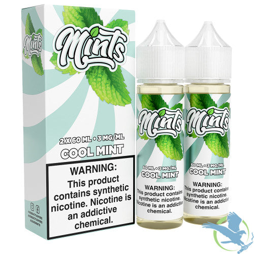 Mints Synthetic Nicotine E-Liquid By Verdict Vapors 120ML (2 x 60ML)