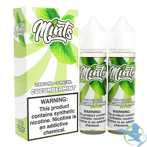 Mints Synthetic Nicotine E-Liquid By Verdict Vapors 120ML (2 x 60ML)