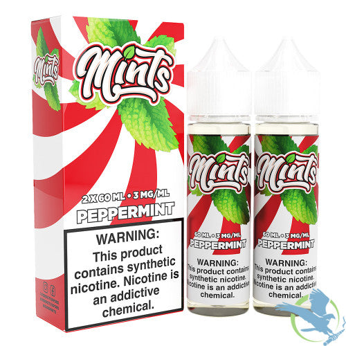 Mints Synthetic Nicotine E-Liquid By Verdict Vapors 120ML (2 x 60ML)