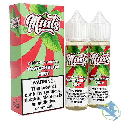 Mints Synthetic Nicotine E-Liquid By Verdict Vapors 120ML (2 x 60ML)