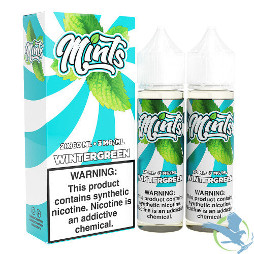 Mints Synthetic Nicotine E-Liquid By Verdict Vapors 120ML (2 x 60ML)