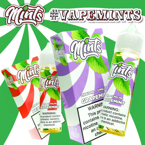 Mints Synthetic Nicotine E-Liquid By Verdict Vapors 120ML (2 x 60ML)