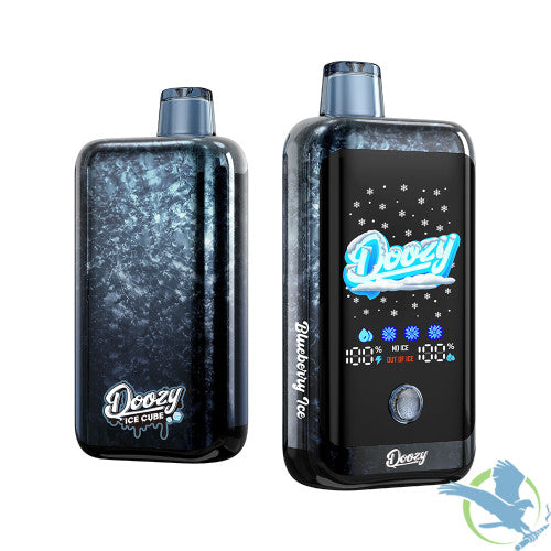 Mr Fog Doozy Ice Cube 40K Puffs 20ML Disposable Device With Adjustable Cooling & Snowflake Effects - Display of 5