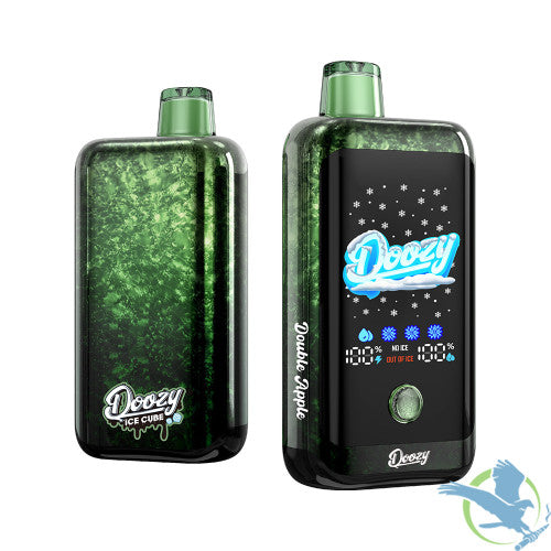 Mr Fog Doozy Ice Cube 40K Puffs 20ML Disposable Device With Adjustable Cooling & Snowflake Effects - Display of 5