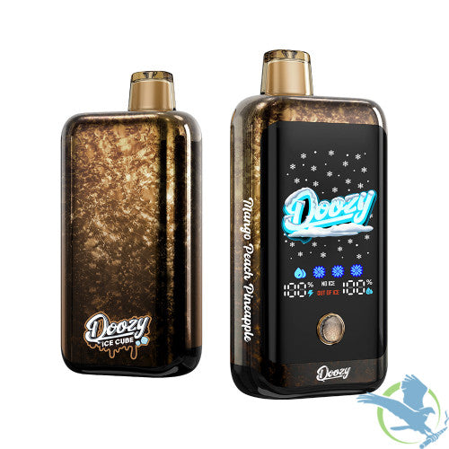 Mr Fog Doozy Ice Cube 40K Puffs 20ML Disposable Device With Adjustable Cooling & Snowflake Effects - Display of 5